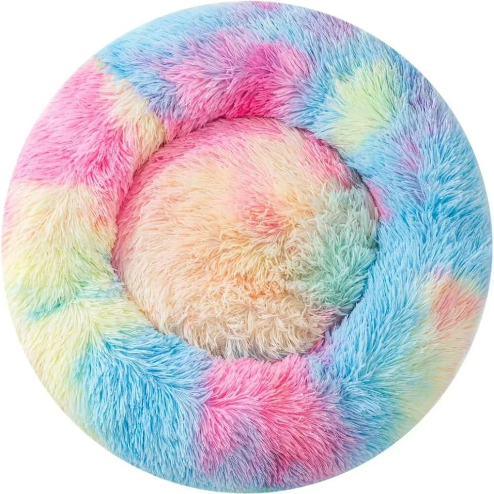 Small Cat Bed Nest Bed Dog Bed Round Bed Donut Rabbit Bed Pet Bed Small Kitten B